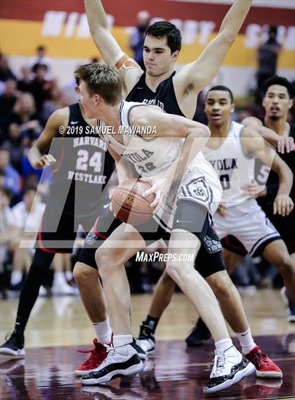 Thumbnail 2 in Loyola vs  Harvard-Westlake (Mission League Tournament) photogallery.