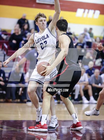 Thumbnail 3 in Loyola vs  Harvard-Westlake (Mission League Tournament) photogallery.