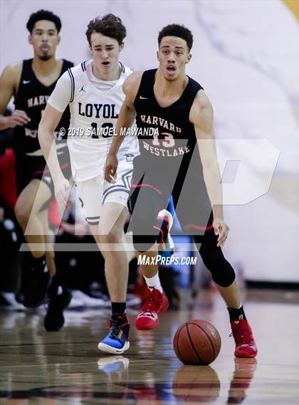 Thumbnail 3 in Loyola vs  Harvard-Westlake (Mission League Tournament) photogallery.