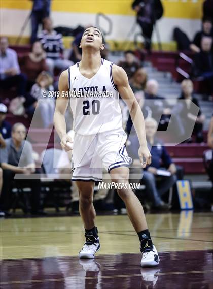 Thumbnail 3 in Loyola vs  Harvard-Westlake (Mission League Tournament) photogallery.