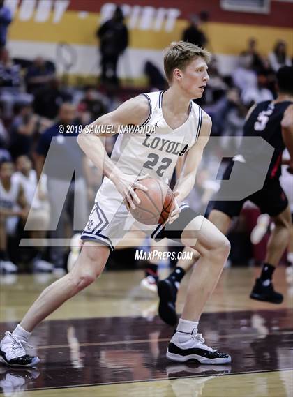 Thumbnail 2 in Loyola vs  Harvard-Westlake (Mission League Tournament) photogallery.