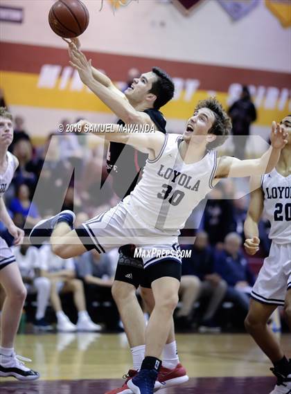 Thumbnail 2 in Loyola vs  Harvard-Westlake (Mission League Tournament) photogallery.