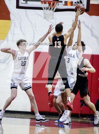 Thumbnail 1 in Loyola vs  Harvard-Westlake (Mission League Tournament) photogallery.