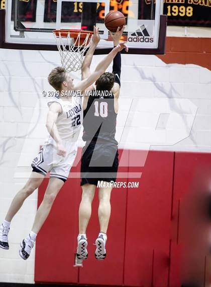 Thumbnail 3 in Loyola vs  Harvard-Westlake (Mission League Tournament) photogallery.