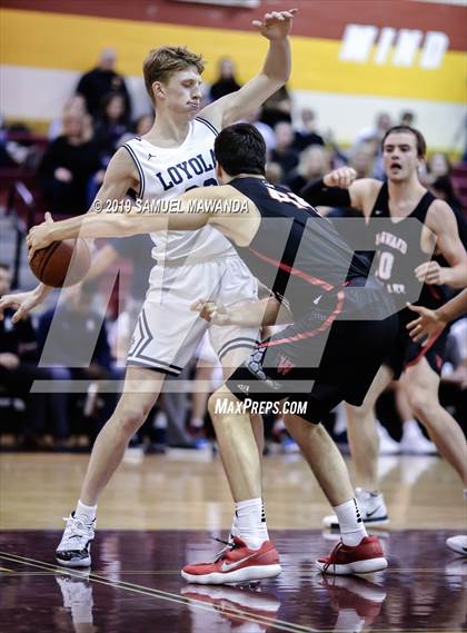 Thumbnail 2 in Loyola vs  Harvard-Westlake (Mission League Tournament) photogallery.