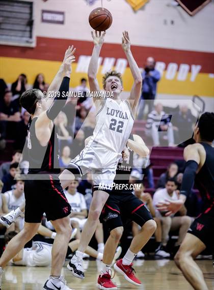 Thumbnail 1 in Loyola vs  Harvard-Westlake (Mission League Tournament) photogallery.