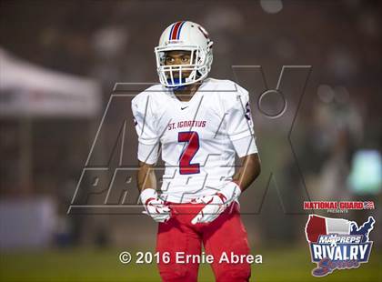 Thumbnail 1 in Sacred Heart Cathedral Preparatory vs. St. Ignatius (2015 MaxPreps Rivalry Series) photogallery.