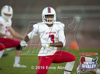 Thumbnail 3 in Sacred Heart Cathedral Preparatory vs. St. Ignatius (2015 MaxPreps Rivalry Series) photogallery.