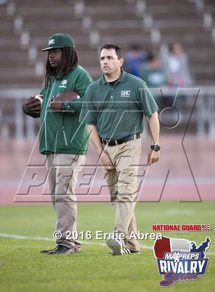 Thumbnail 2 in Sacred Heart Cathedral Preparatory vs. St. Ignatius (2015 MaxPreps Rivalry Series) photogallery.
