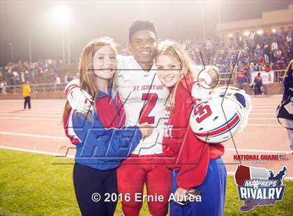 Thumbnail 3 in Sacred Heart Cathedral Preparatory vs. St. Ignatius (2015 MaxPreps Rivalry Series) photogallery.
