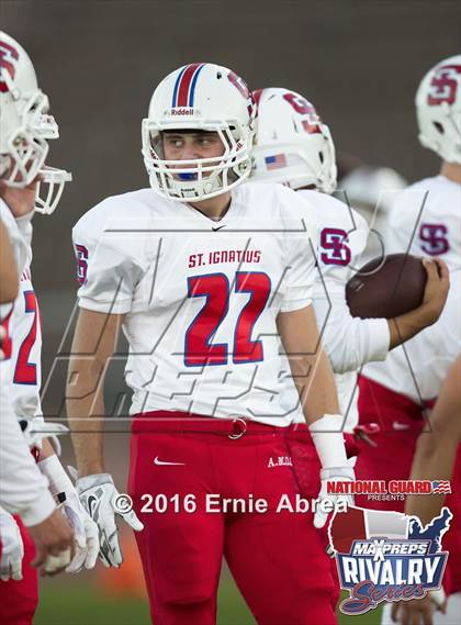 Thumbnail 1 in Sacred Heart Cathedral Preparatory vs. St. Ignatius (2015 MaxPreps Rivalry Series) photogallery.