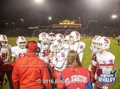 Thumbnail 3 in Sacred Heart Cathedral Preparatory vs. St. Ignatius (2015 MaxPreps Rivalry Series) photogallery.