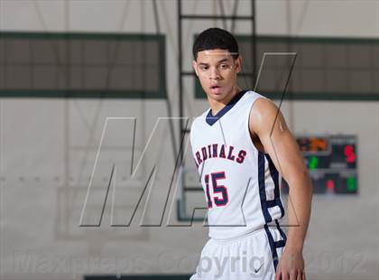 Thumbnail 3 in John Paul II vs The Colony (Carrollton-Farmers Branch Basketball Classic) photogallery.