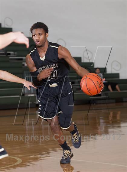 Thumbnail 3 in John Paul II vs The Colony (Carrollton-Farmers Branch Basketball Classic) photogallery.