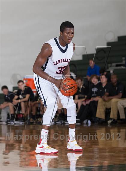 Thumbnail 1 in John Paul II vs The Colony (Carrollton-Farmers Branch Basketball Classic) photogallery.