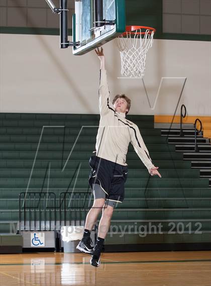 Thumbnail 3 in John Paul II vs The Colony (Carrollton-Farmers Branch Basketball Classic) photogallery.