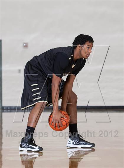 Thumbnail 1 in John Paul II vs The Colony (Carrollton-Farmers Branch Basketball Classic) photogallery.