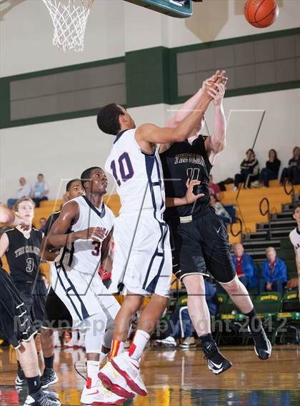 Thumbnail 1 in John Paul II vs The Colony (Carrollton-Farmers Branch Basketball Classic) photogallery.