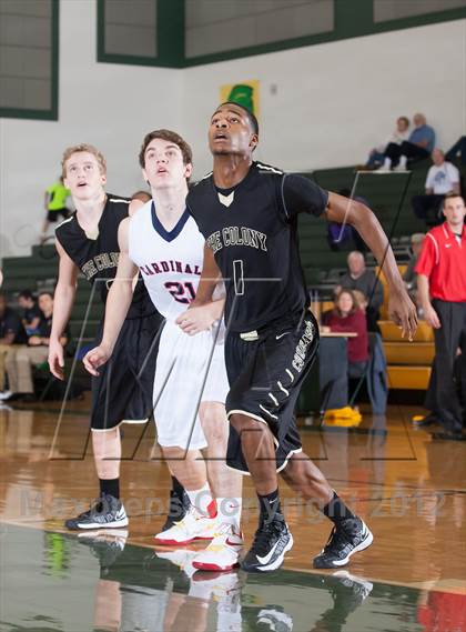 Thumbnail 1 in John Paul II vs The Colony (Carrollton-Farmers Branch Basketball Classic) photogallery.