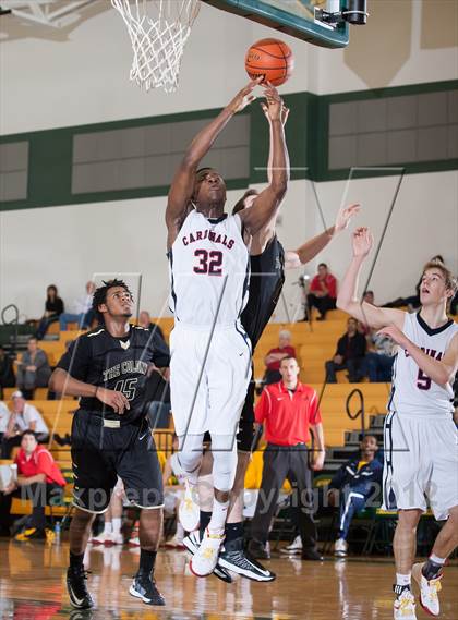 Thumbnail 3 in John Paul II vs The Colony (Carrollton-Farmers Branch Basketball Classic) photogallery.