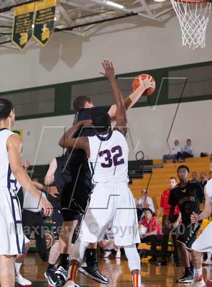 Thumbnail 2 in John Paul II vs The Colony (Carrollton-Farmers Branch Basketball Classic) photogallery.