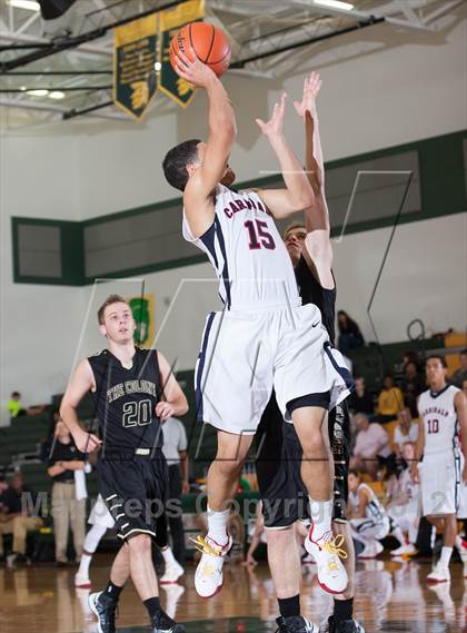 Thumbnail 1 in John Paul II vs The Colony (Carrollton-Farmers Branch Basketball Classic) photogallery.