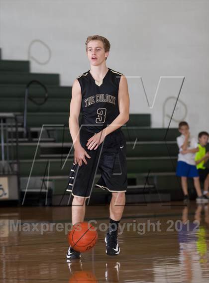 Thumbnail 3 in John Paul II vs The Colony (Carrollton-Farmers Branch Basketball Classic) photogallery.