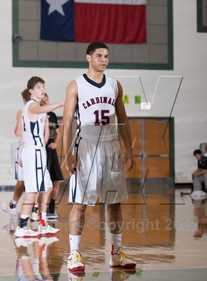 Thumbnail 3 in John Paul II vs The Colony (Carrollton-Farmers Branch Basketball Classic) photogallery.