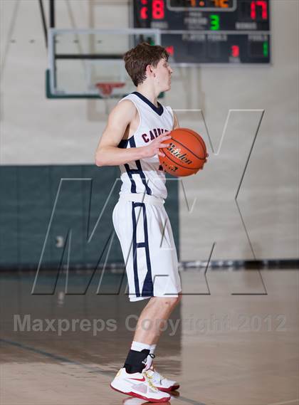 Thumbnail 1 in John Paul II vs The Colony (Carrollton-Farmers Branch Basketball Classic) photogallery.