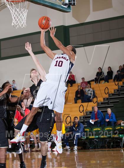 Thumbnail 3 in John Paul II vs The Colony (Carrollton-Farmers Branch Basketball Classic) photogallery.
