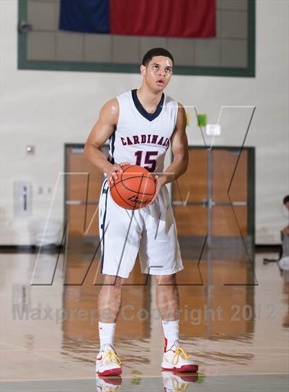 Thumbnail 1 in John Paul II vs The Colony (Carrollton-Farmers Branch Basketball Classic) photogallery.