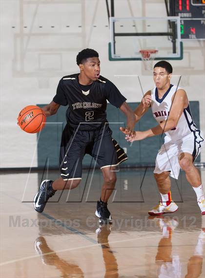 Thumbnail 3 in John Paul II vs The Colony (Carrollton-Farmers Branch Basketball Classic) photogallery.