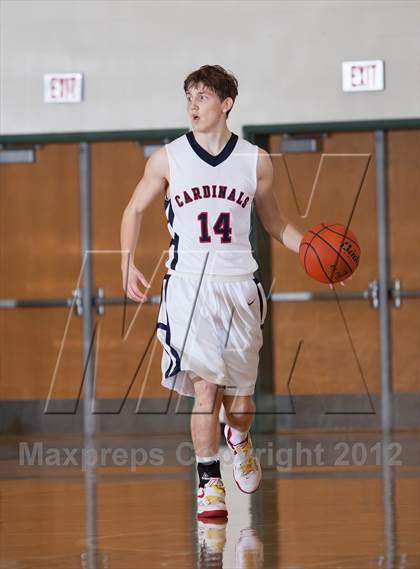 Thumbnail 3 in John Paul II vs The Colony (Carrollton-Farmers Branch Basketball Classic) photogallery.