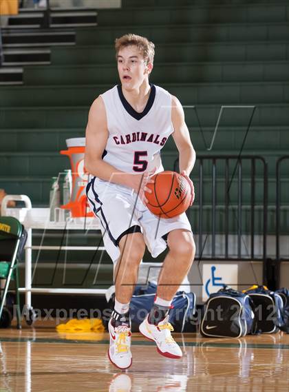 Thumbnail 2 in John Paul II vs The Colony (Carrollton-Farmers Branch Basketball Classic) photogallery.