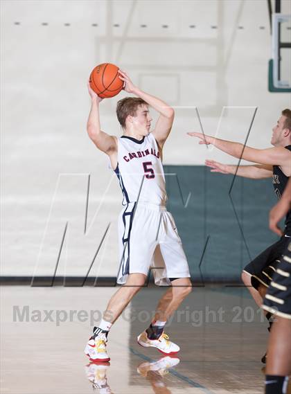 Thumbnail 1 in John Paul II vs The Colony (Carrollton-Farmers Branch Basketball Classic) photogallery.