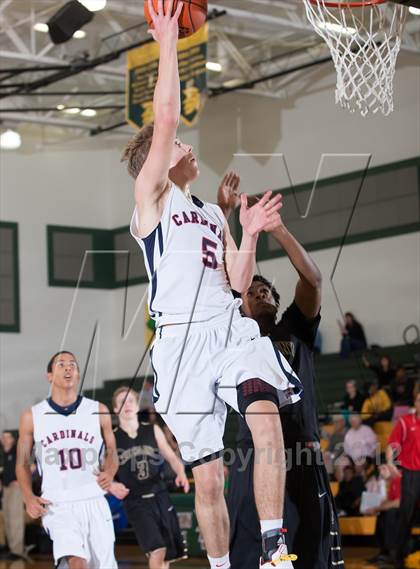 Thumbnail 3 in John Paul II vs The Colony (Carrollton-Farmers Branch Basketball Classic) photogallery.