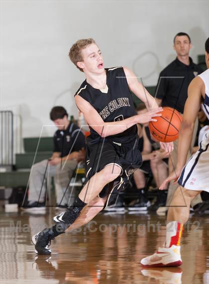 Thumbnail 3 in John Paul II vs The Colony (Carrollton-Farmers Branch Basketball Classic) photogallery.