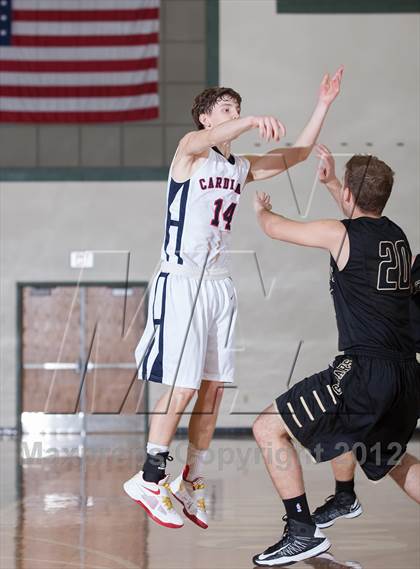 Thumbnail 3 in John Paul II vs The Colony (Carrollton-Farmers Branch Basketball Classic) photogallery.