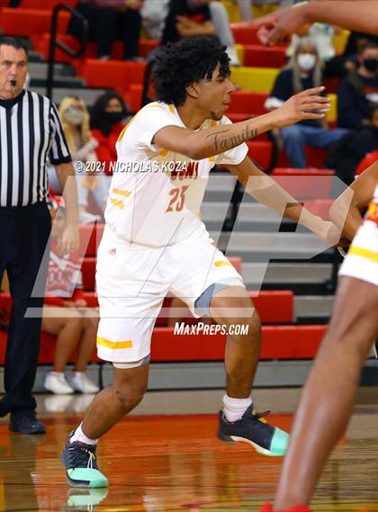 Thumbnail 3 in Dominguez vs. Servite (CIF SS D2AA Playoffs) photogallery.
