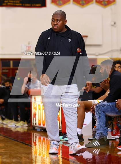 Thumbnail 3 in Dominguez vs. Servite (CIF SS D2AA Playoffs) photogallery.