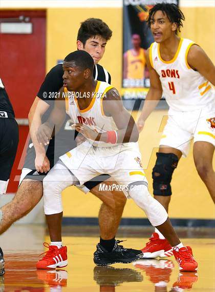Thumbnail 2 in Dominguez vs. Servite (CIF SS D2AA Playoffs) photogallery.