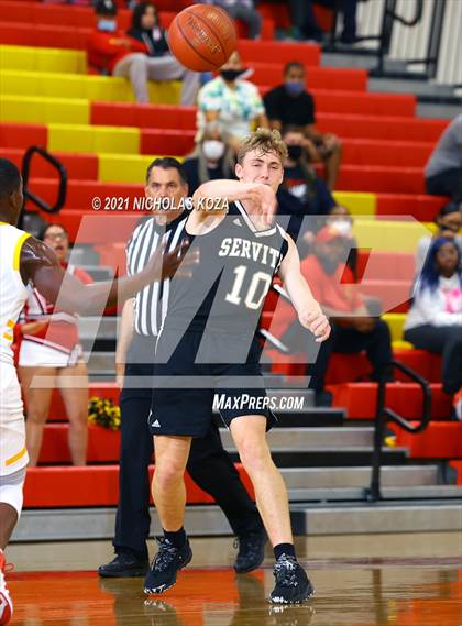 Thumbnail 2 in Dominguez vs. Servite (CIF SS D2AA Playoffs) photogallery.