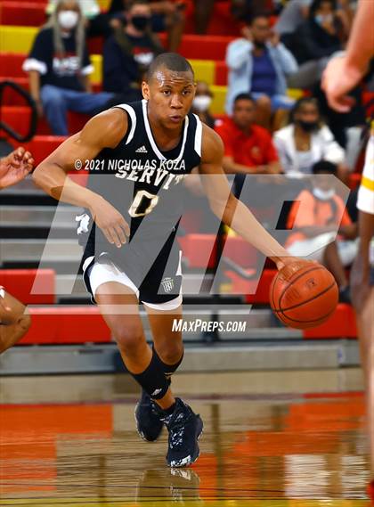 Thumbnail 2 in Dominguez vs. Servite (CIF SS D2AA Playoffs) photogallery.