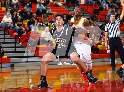 Thumbnail 3 in Dominguez vs. Servite (CIF SS D2AA Playoffs) photogallery.