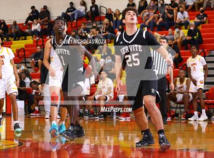 Thumbnail 1 in Dominguez vs. Servite (CIF SS D2AA Playoffs) photogallery.