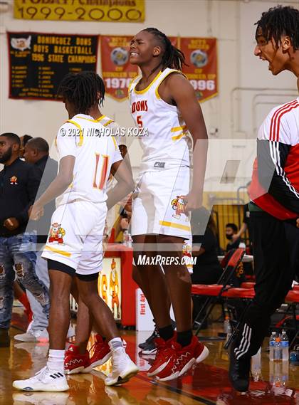 Thumbnail 2 in Dominguez vs. Servite (CIF SS D2AA Playoffs) photogallery.