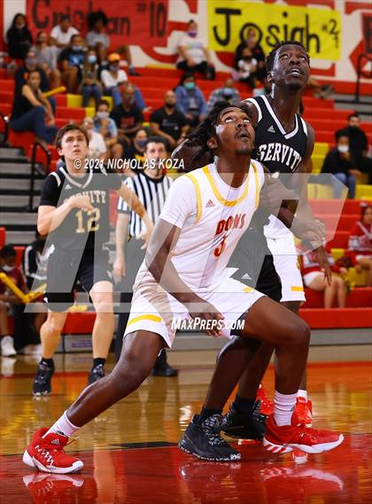 Thumbnail 1 in Dominguez vs. Servite (CIF SS D2AA Playoffs) photogallery.