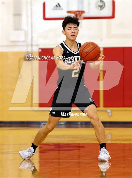 Thumbnail 2 in Dominguez vs. Servite (CIF SS D2AA Playoffs) photogallery.