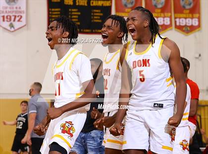 Thumbnail 1 in Dominguez vs. Servite (CIF SS D2AA Playoffs) photogallery.