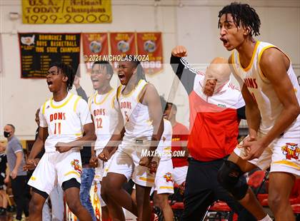 Thumbnail 1 in Dominguez vs. Servite (CIF SS D2AA Playoffs) photogallery.